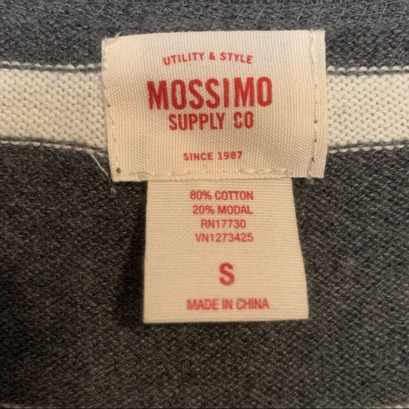 Charcoal & White Striped Cardigan - Picture 6 of 6